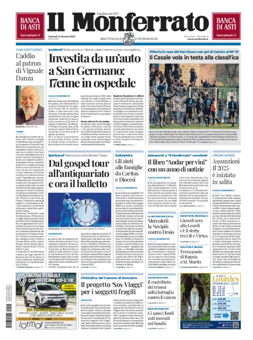 Il Monferrato - Edizione 3 del 14/01/2025